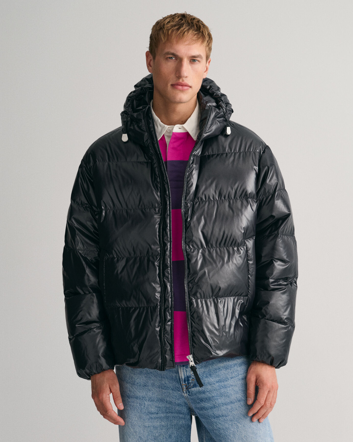 Shiny Puffer Daunenjacke