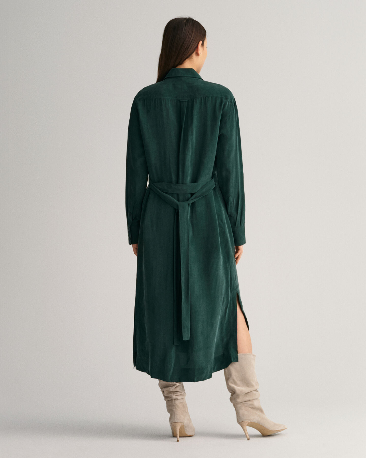 Relaxed Fit Utility Hemdblusenkleid
