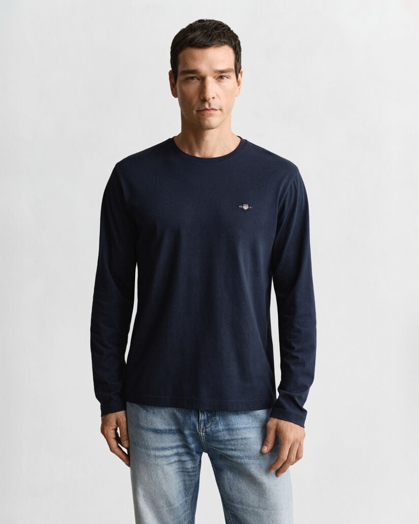 Shield Langarm-T-Shirt