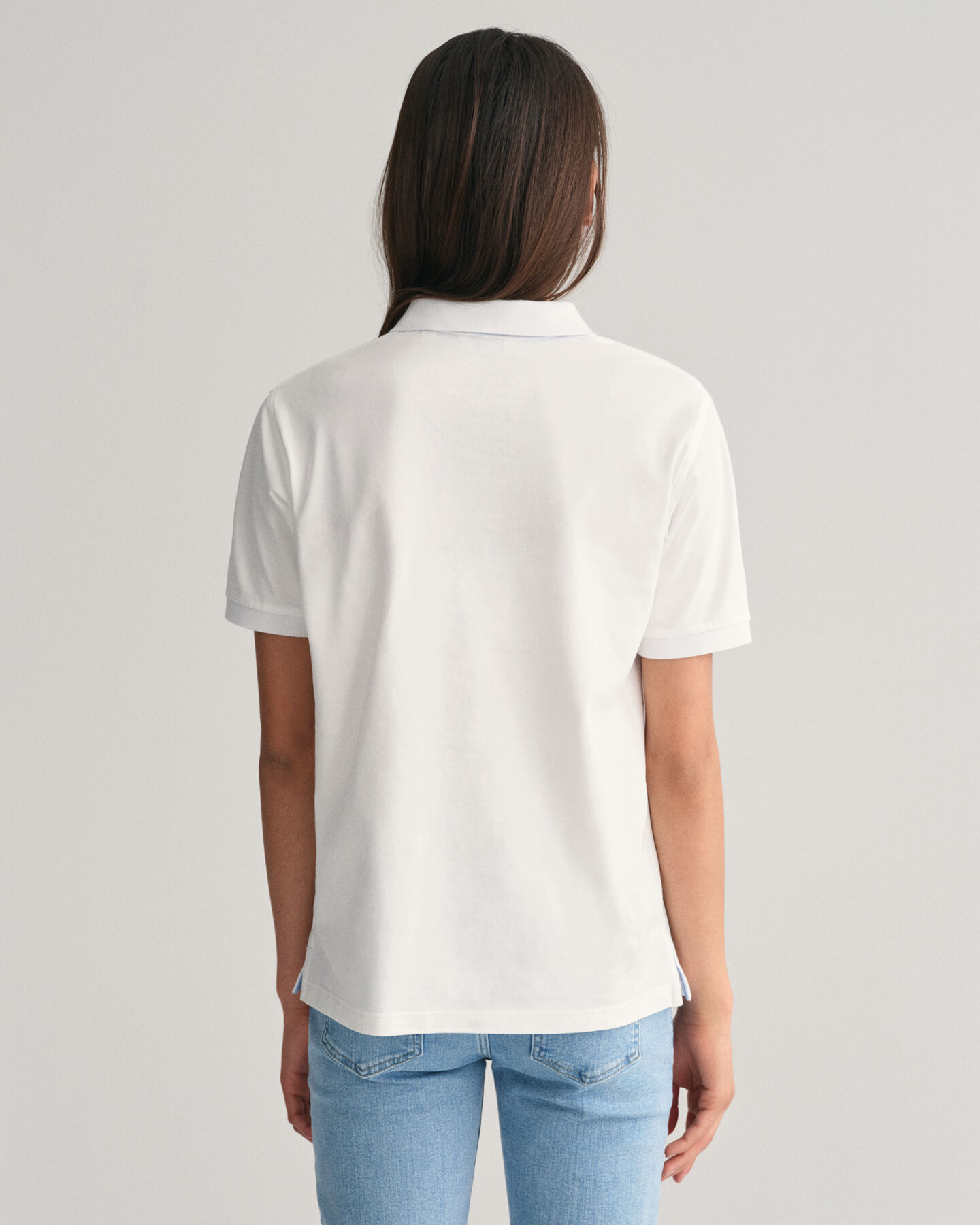 Teens Kontrast Piqu&eacute; Poloshirt