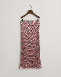 Faltenrock mit geometrischem Print