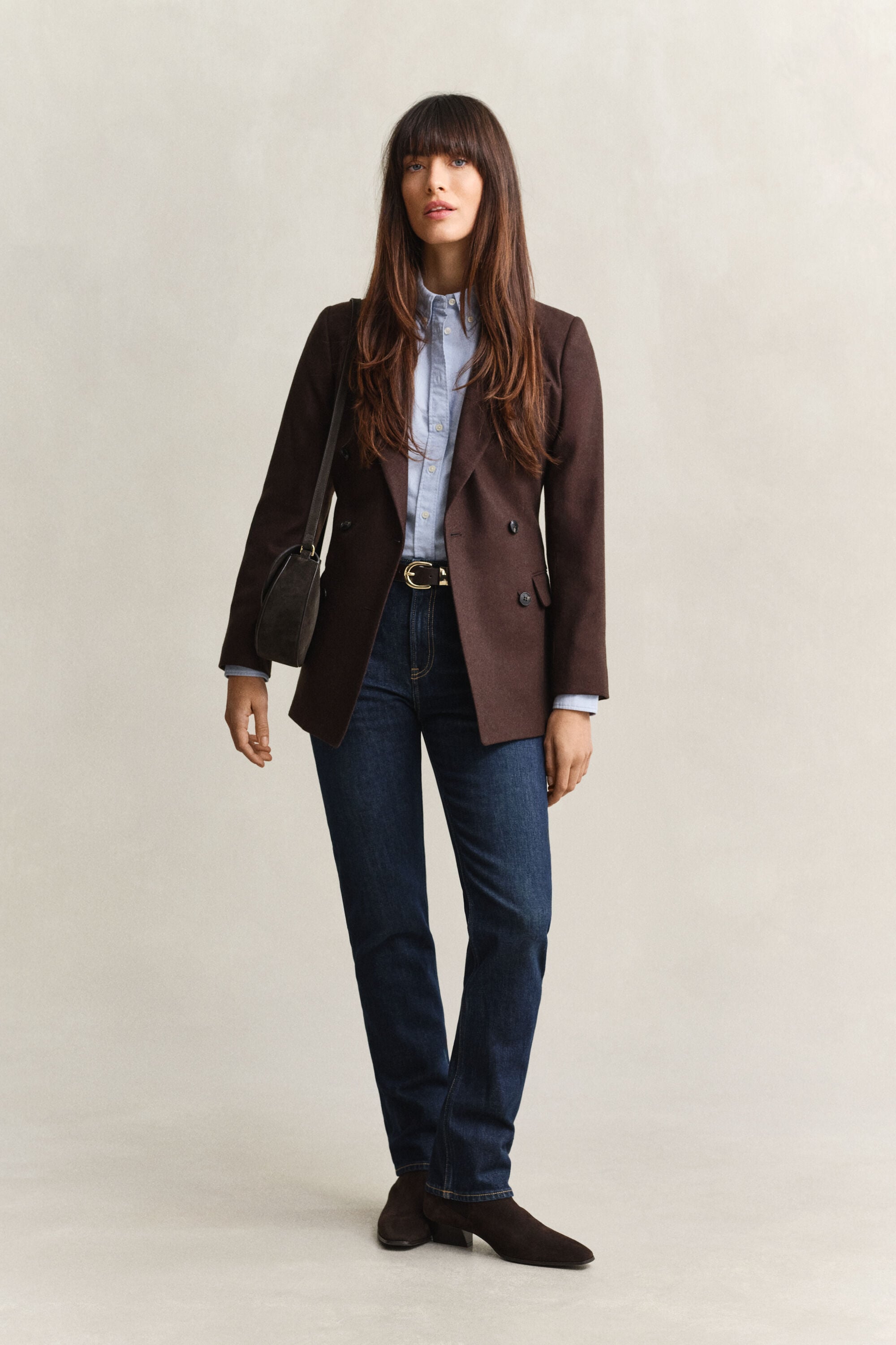 Classic Oxford-Bluse