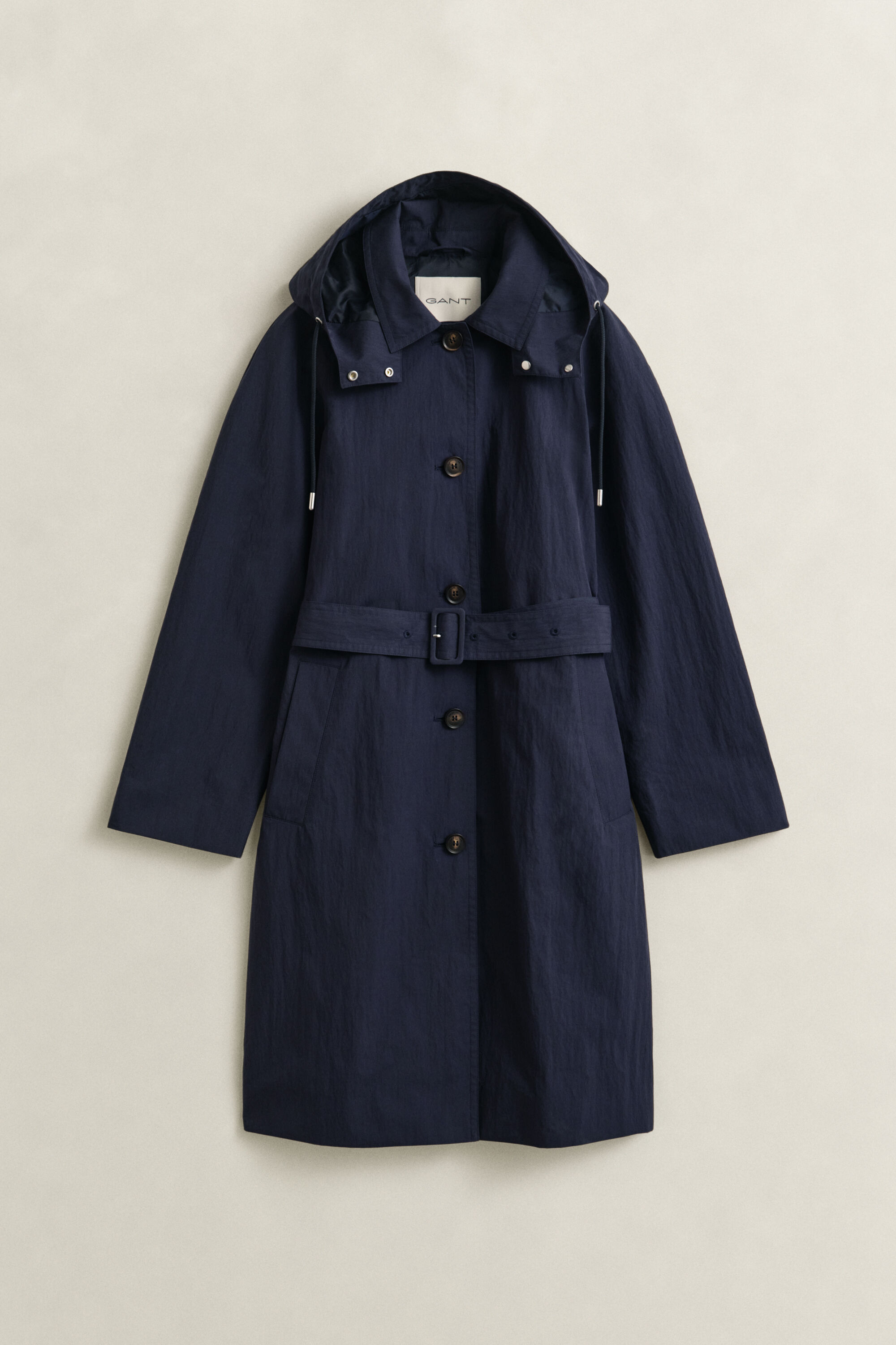 Windmantel mit Gürtel