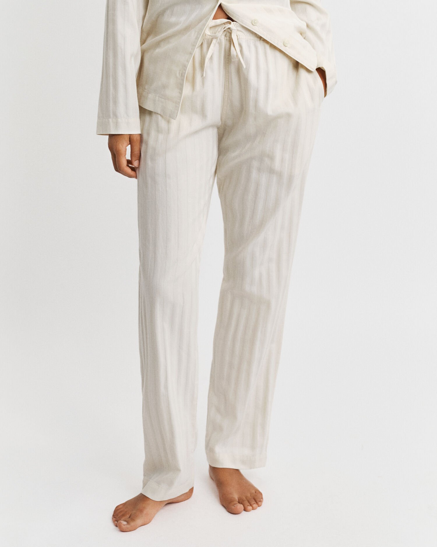 Pyjama mit Satinstreifen in Geschenkbox