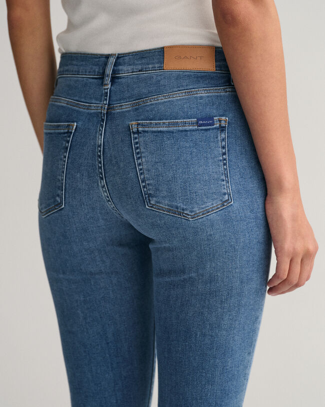 Nella Travel Skinny Jeans in Indigoblau
