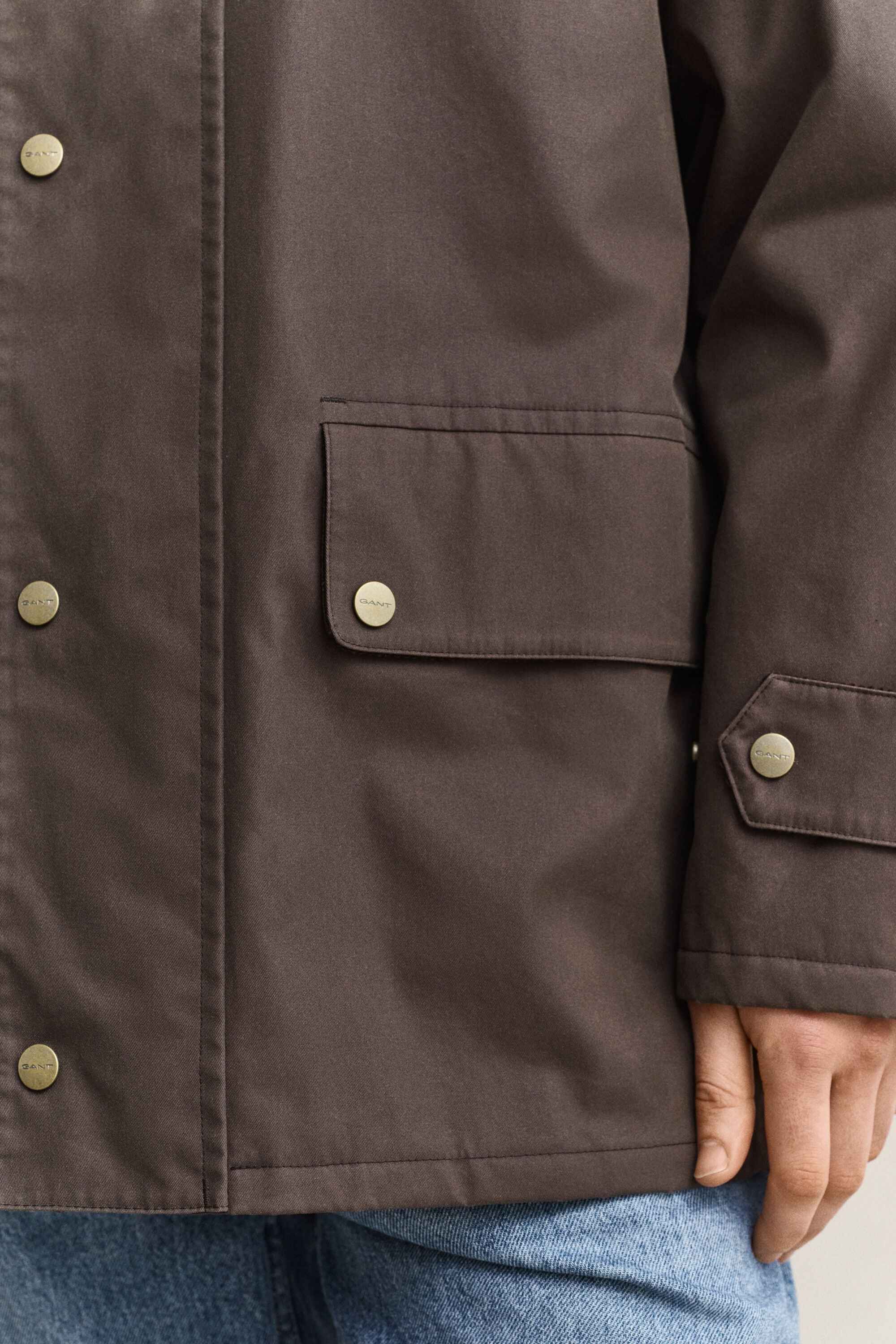 Gewachste Barn Jacke