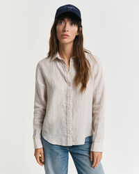 Regular Fit Leinenbluse