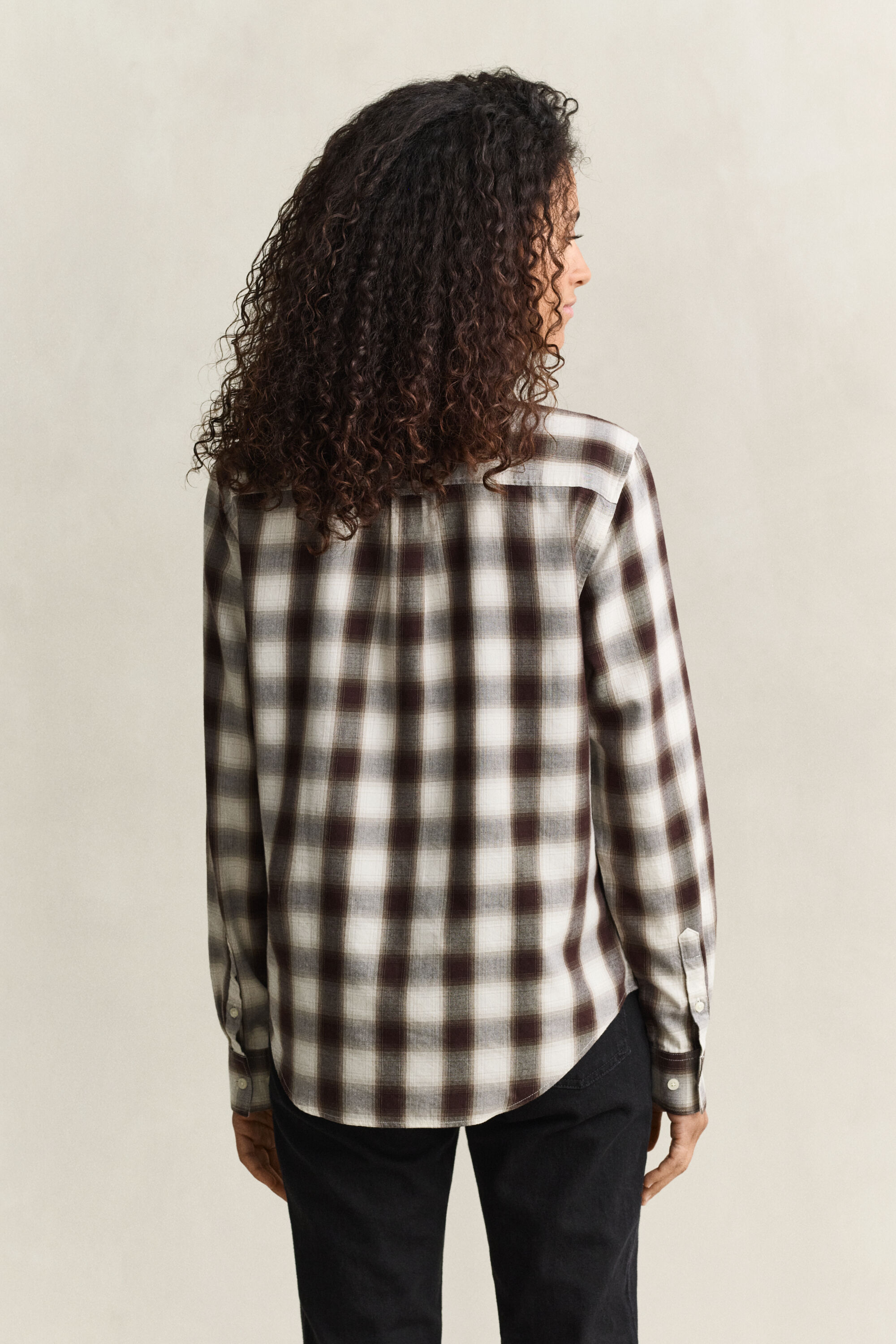 Regular Fit Flanellbluse