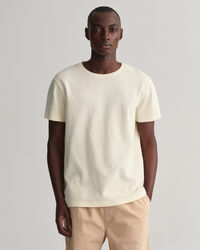 T-Shirt mit Waffelstruktur