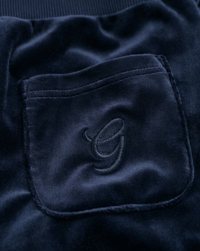 Teen Girls Velours Hose mit geradem Bein