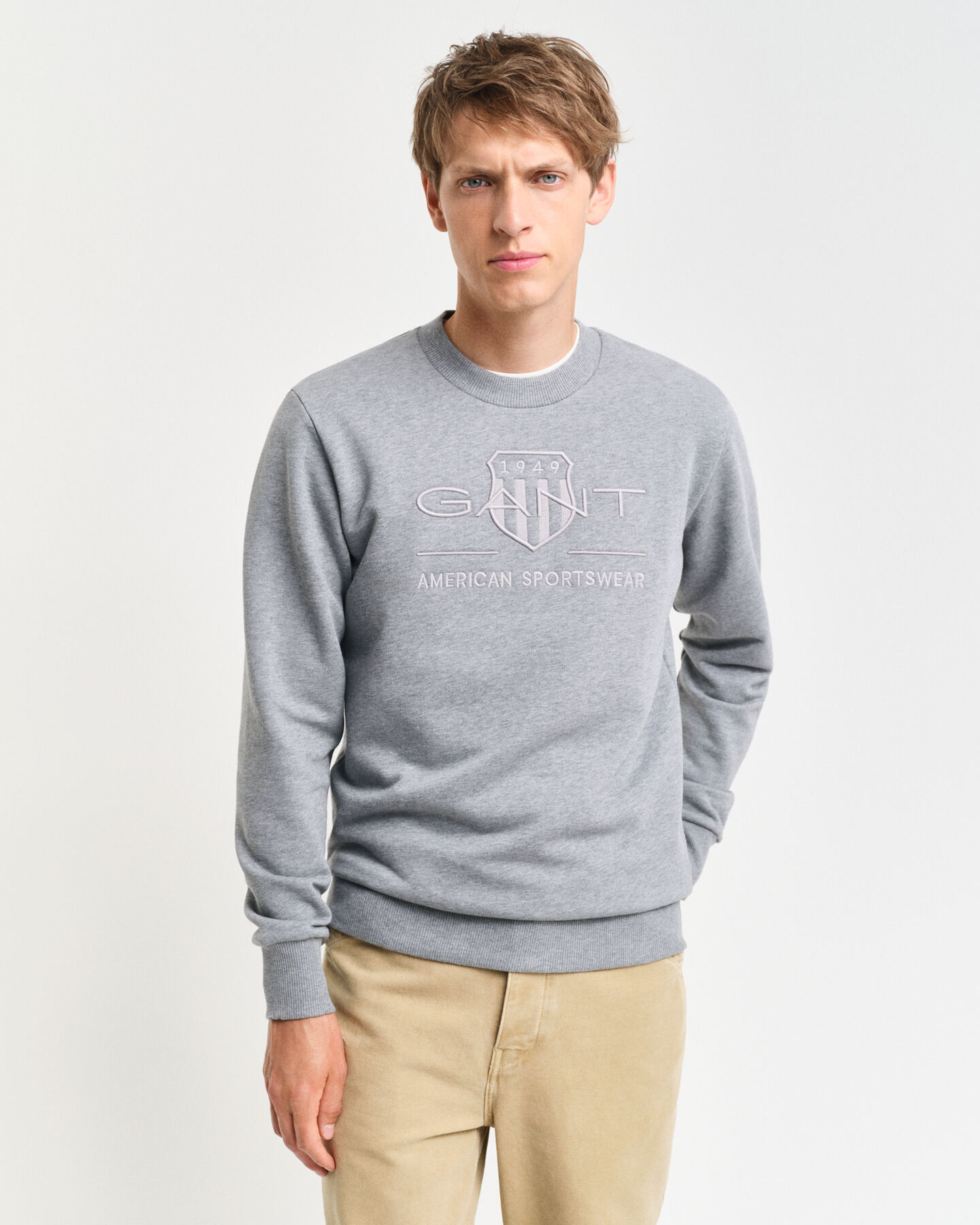 Tonal Shield Rundhals-Sweatshirt