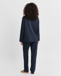 Pyjama mit Satinstreifen in Geschenkbox