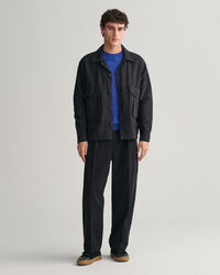 Feiner Baumwoll Rundhalspullover