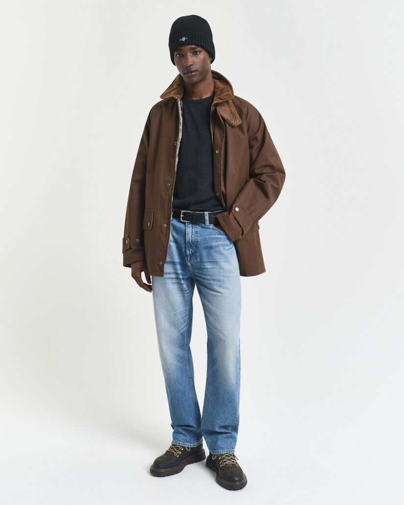 Rundhalspullover aus extra feiner Merinowolle