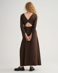 Rückenfreies Maxikleid