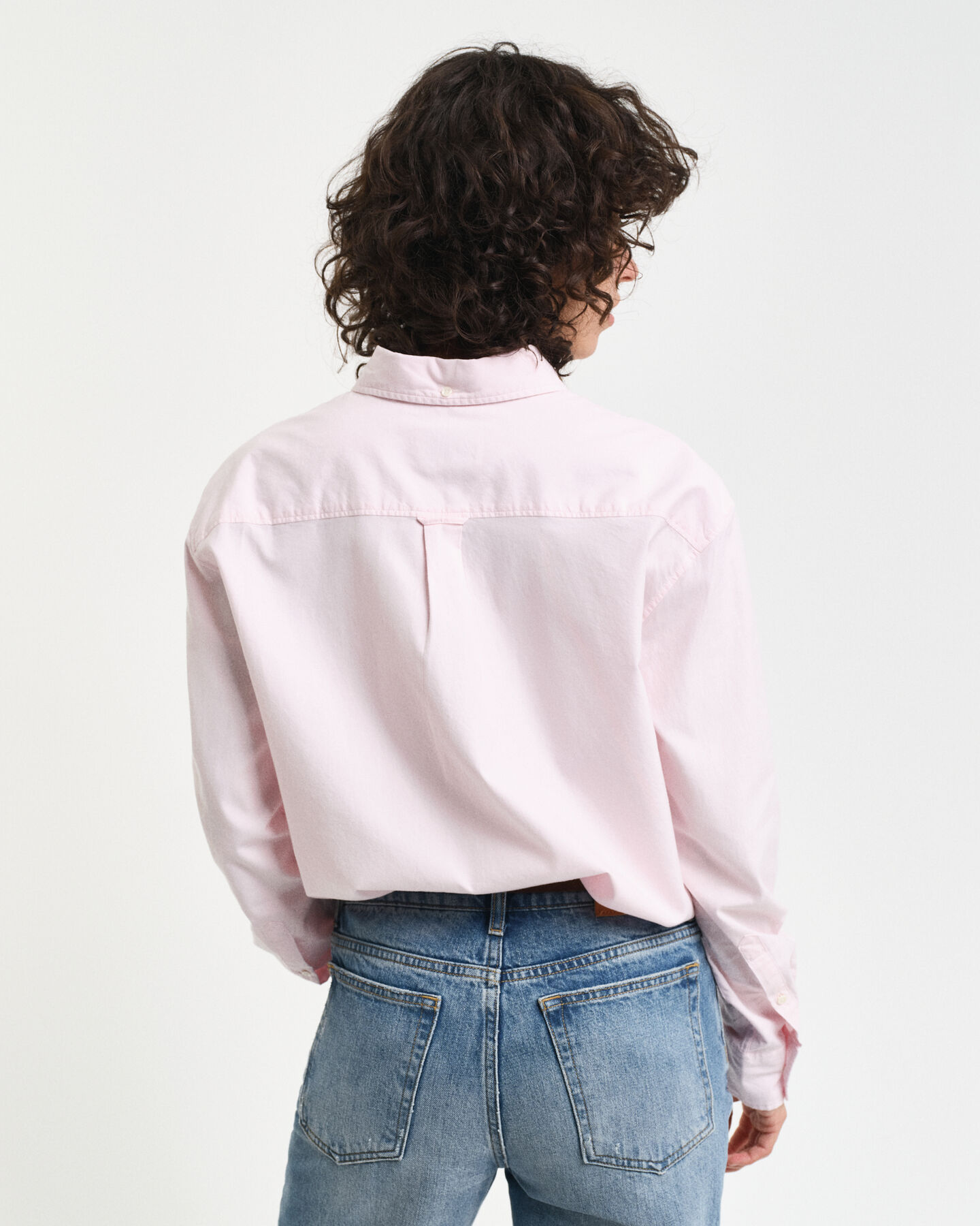 Relaxed Fit Luxury Oxford-Bluse