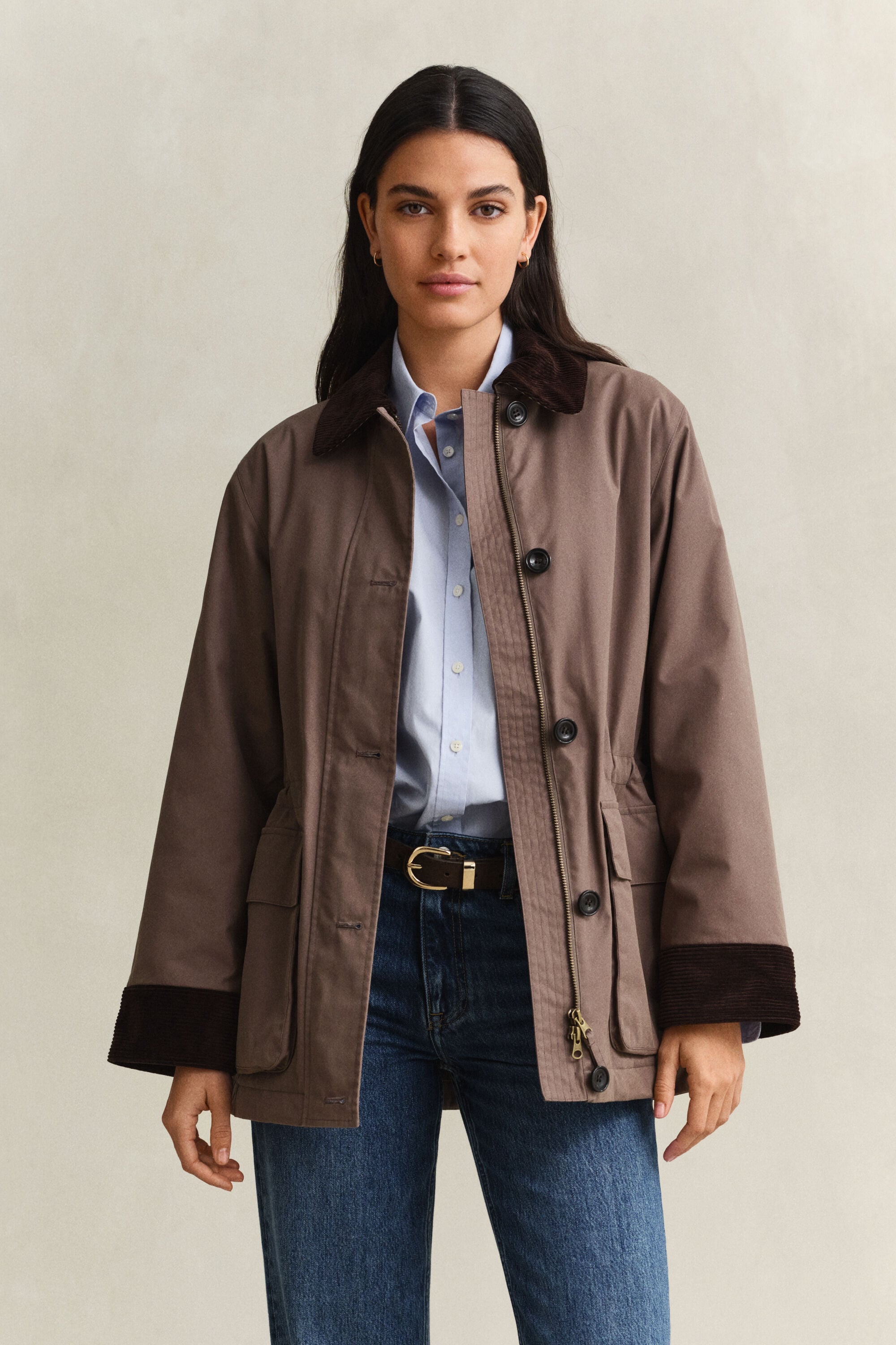 Gewachste Barn Jacke