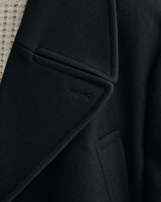 Oversized-Caban aus Wolle