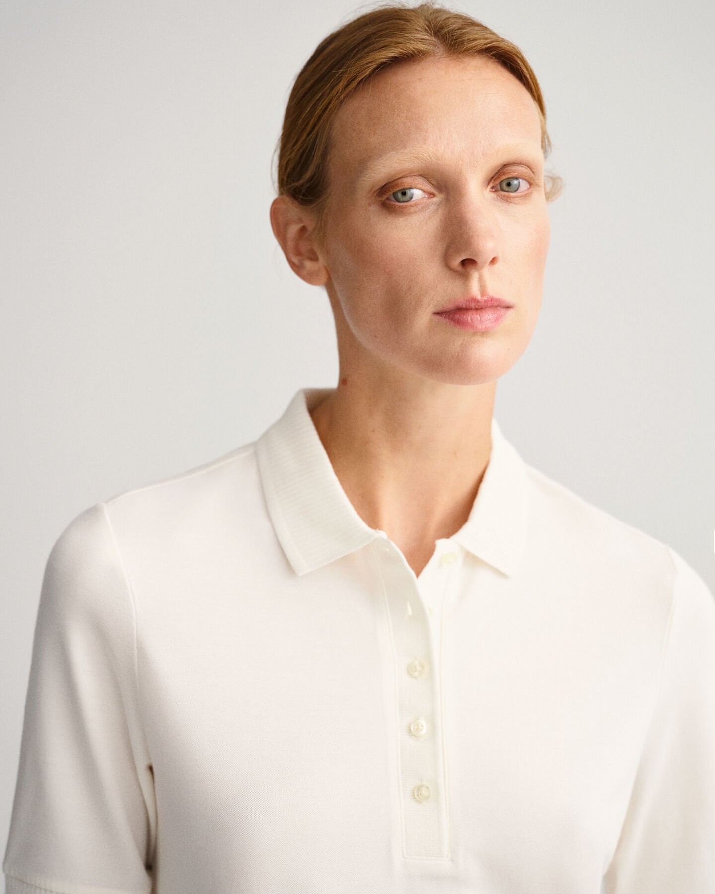 Detail Collar Piqu&eacute; Poloshirt