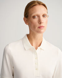 Detail Collar Piqu&eacute; Poloshirt