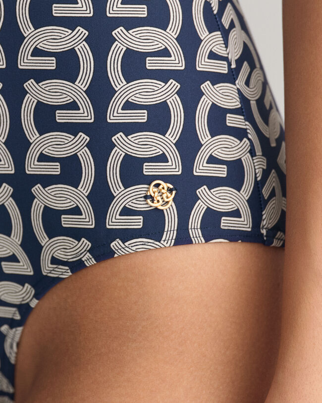 G Patterned Badeanzug