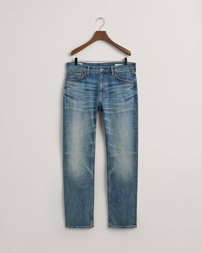 Regular Fit Archive Wash Jeans