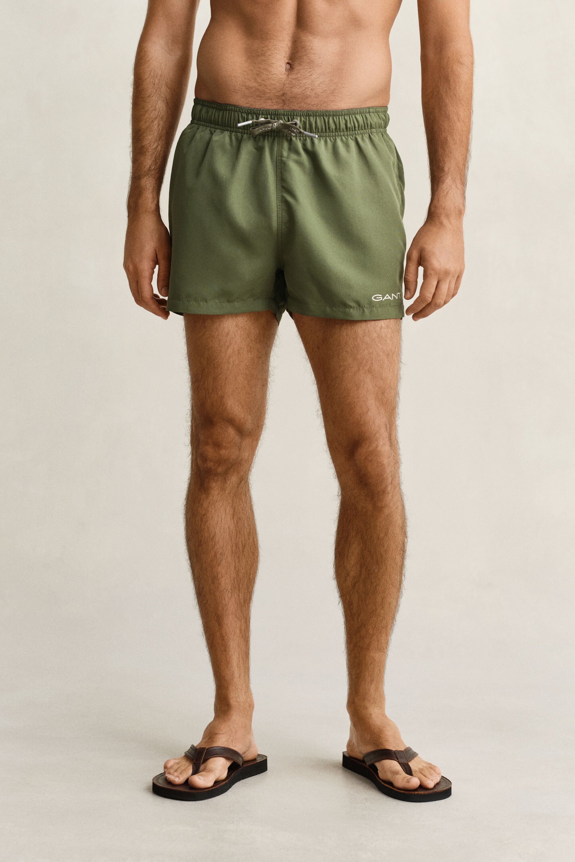 Schnelltrocknende Logo Badeshorts