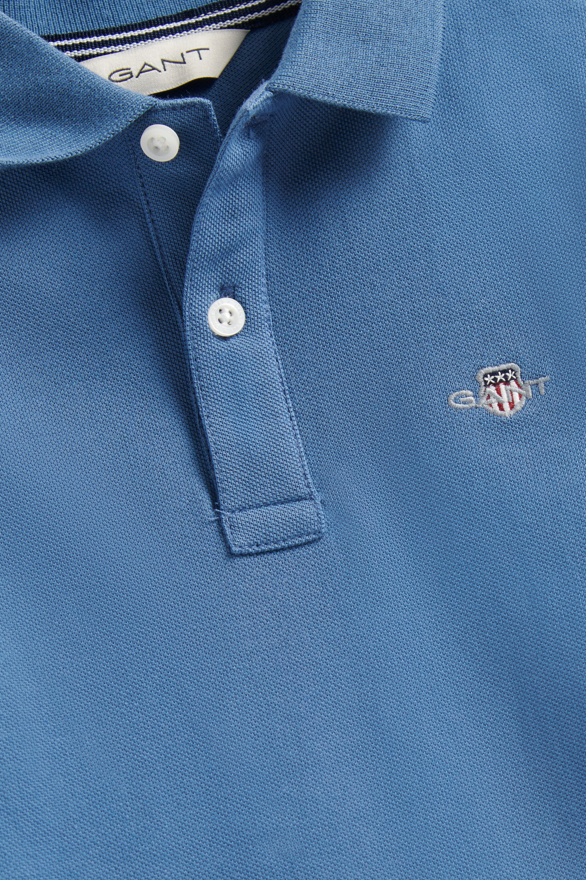 Boys Shield Langarm-Poloshirt
