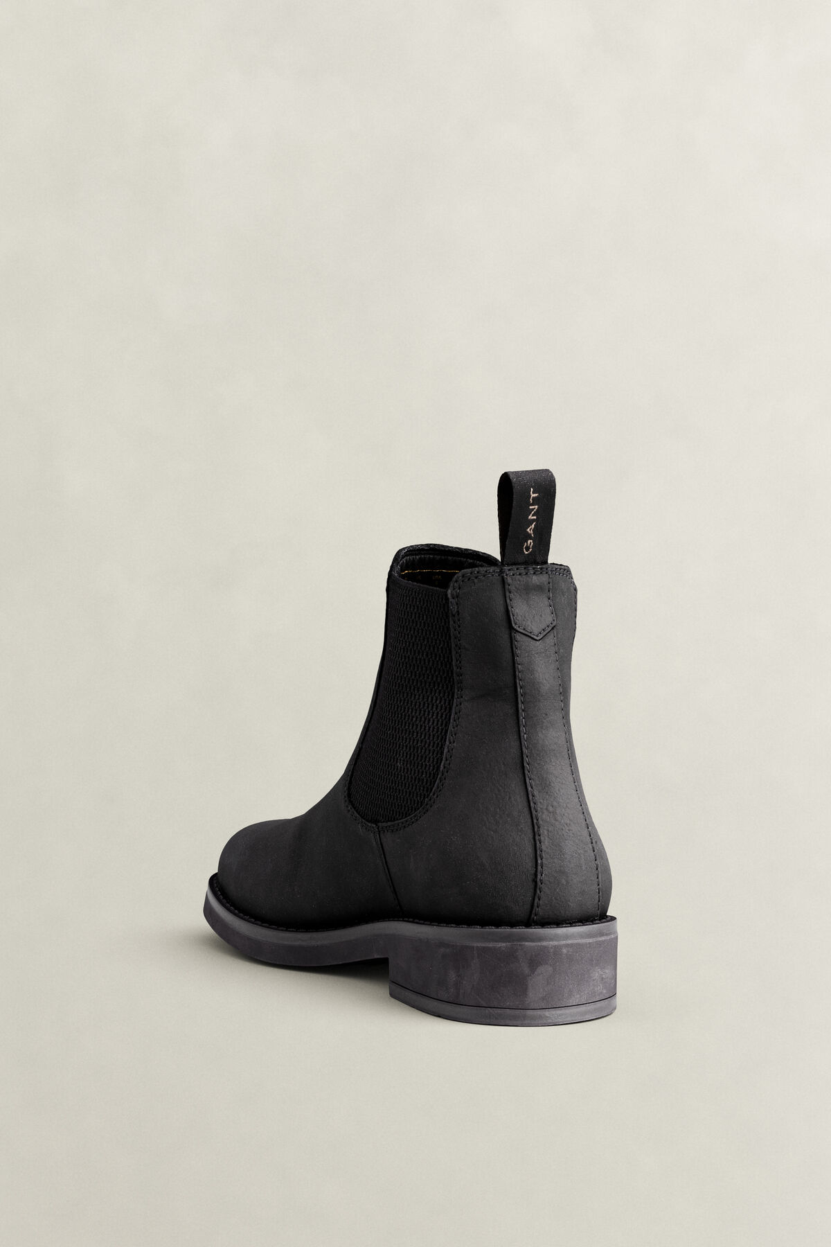 Prepdale Leather Chelsea Boots — BLACK