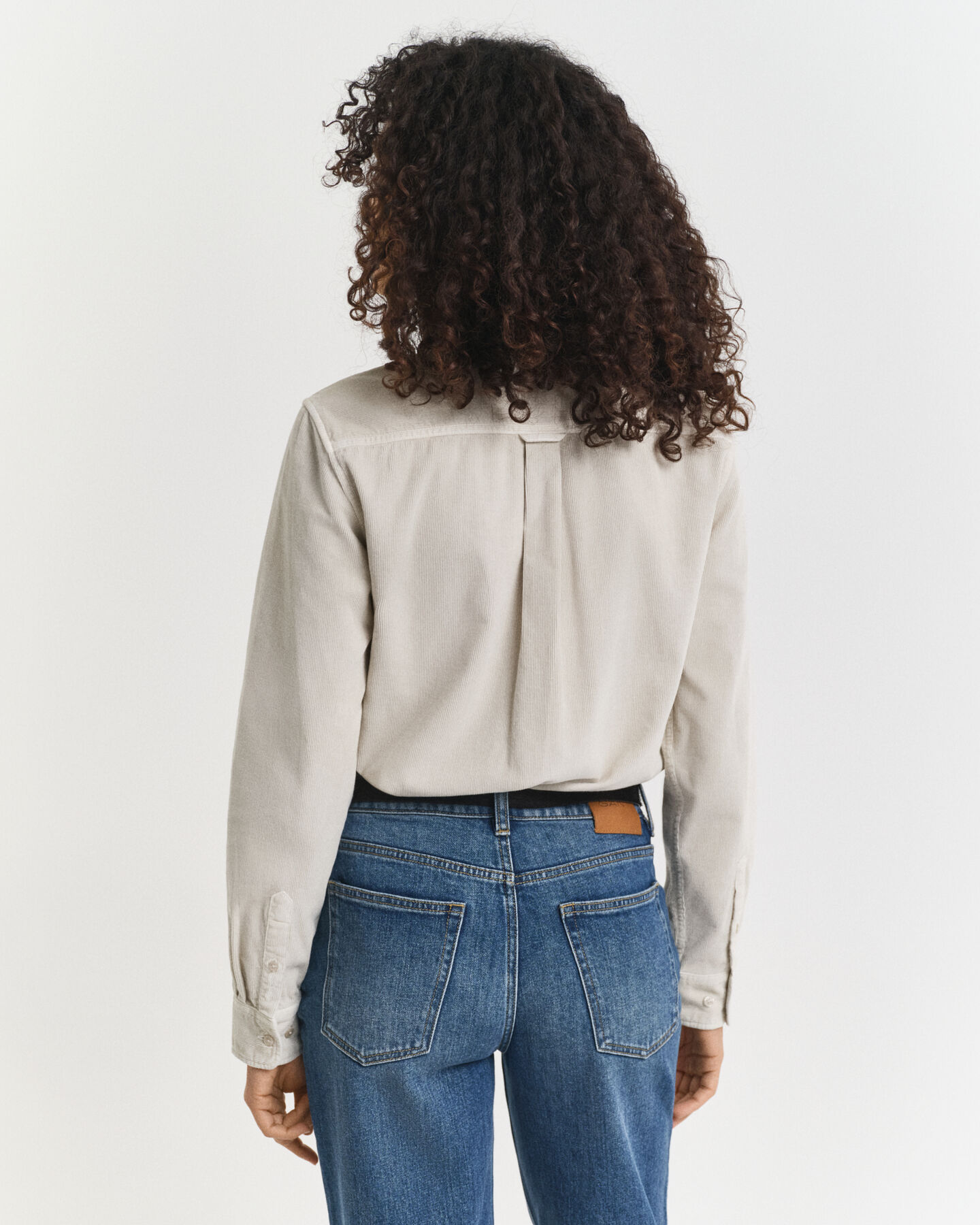 Regular Fit Cordbluse