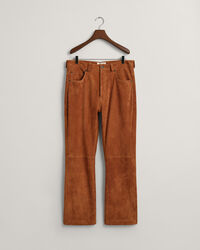 Jeans aus Veloursleder