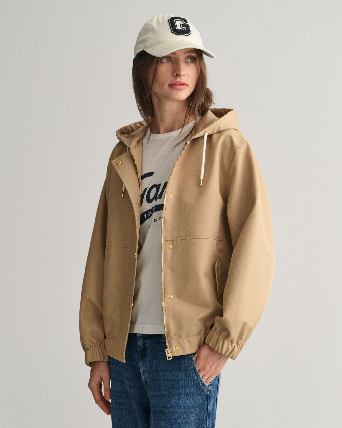 Jacke aus leichter Baumwolle