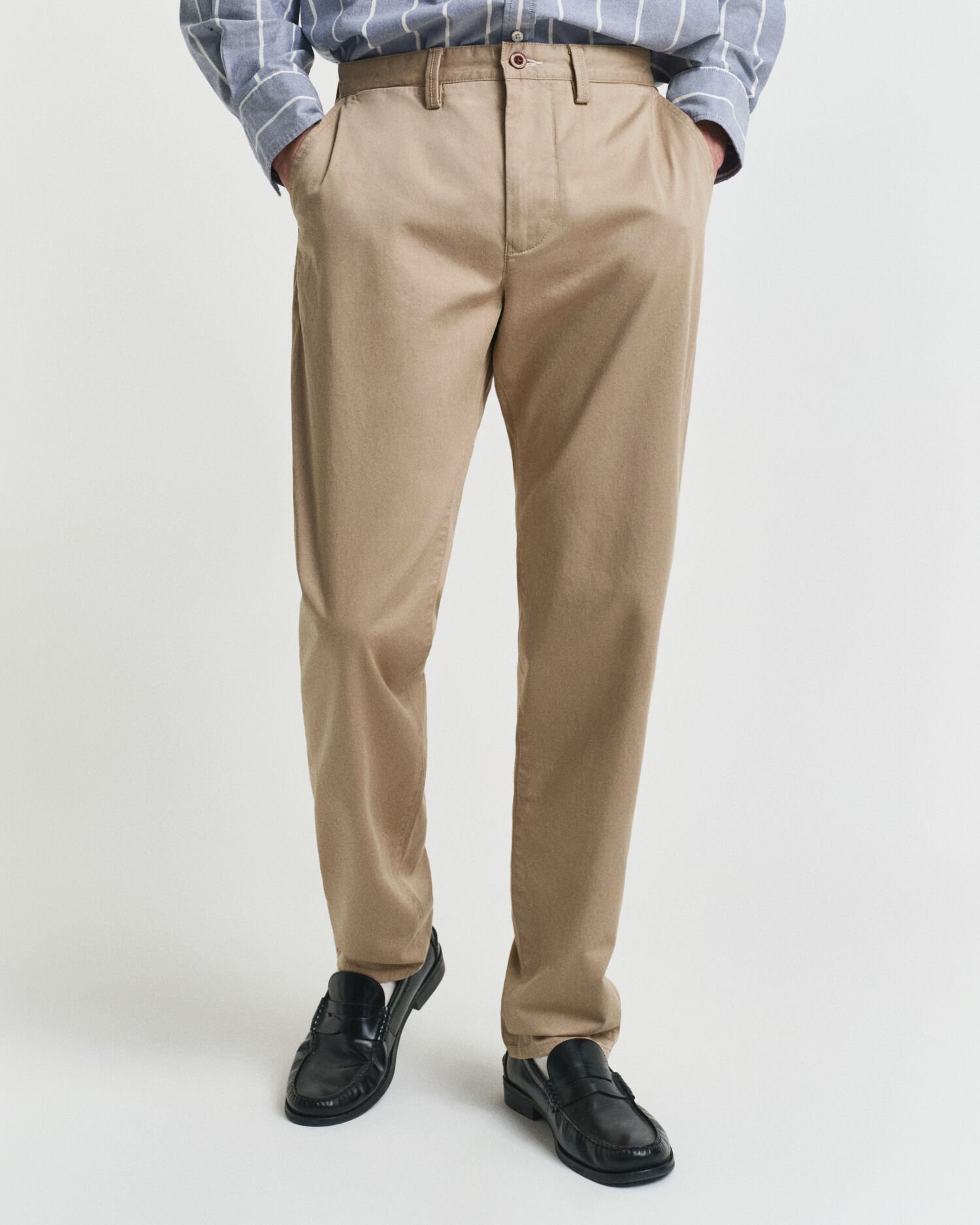Regular Fit Twill Chinohose