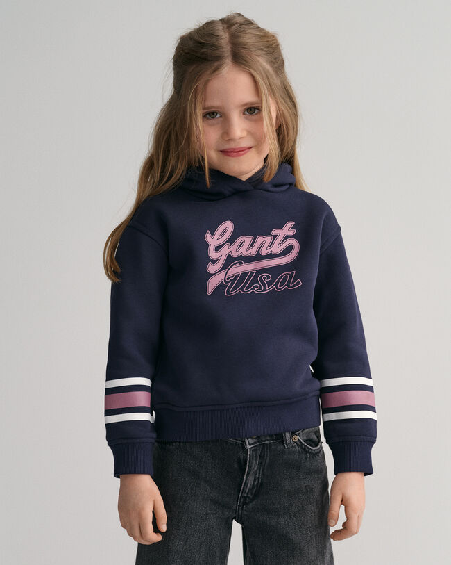 Girls GANT USA Verk&uuml;rztes Hoodie