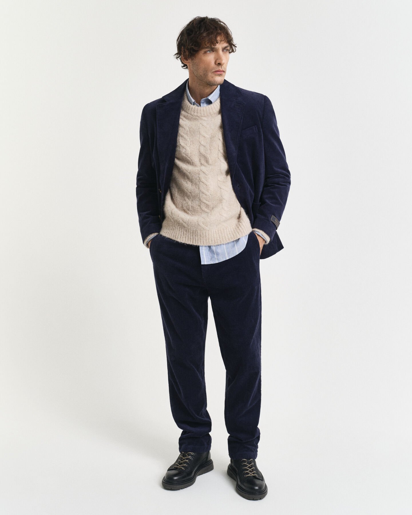 Regular Fit Cordblazer