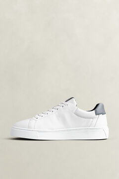McJulien Leather Sneakers — RICH NAVY 4