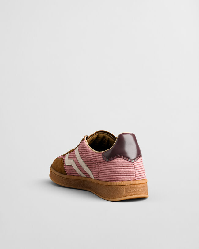 Cuzima Sneaker aus Veloursleder und Cord