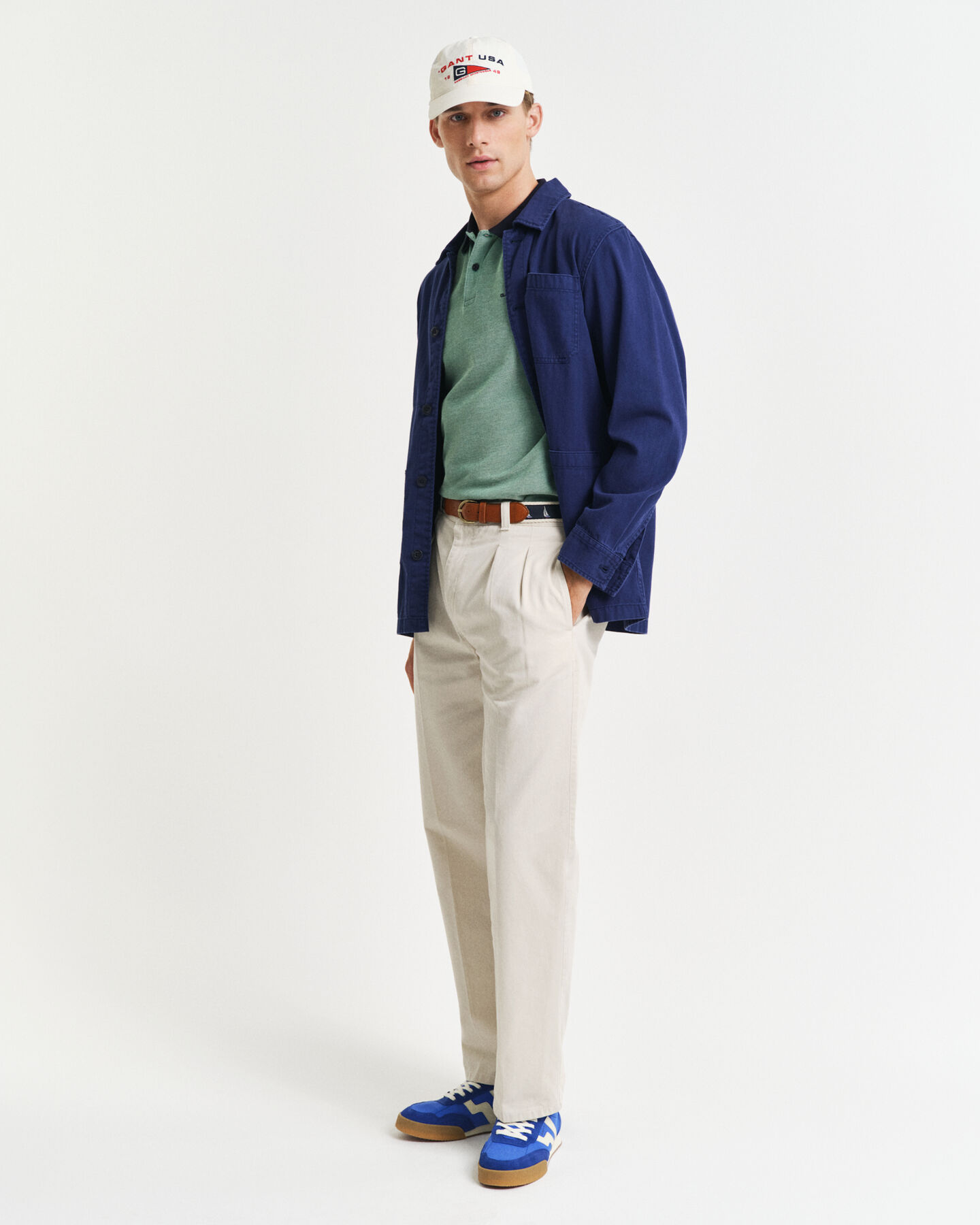 Oxford Piqué Poloshirt in 4 Farben