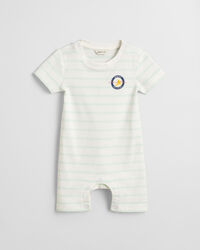 Baby Jersey Strampler mit Streifen