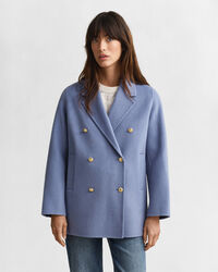 Caban in handgenähter Optik