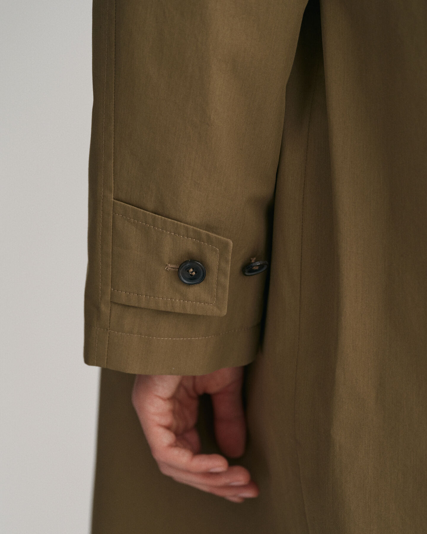 Car Coat Mantel aus Baumwolle