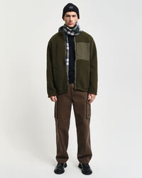 Wende-Fleecejacke mit Reißverschluss