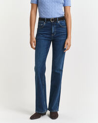 Slim Fit Schlagjeans