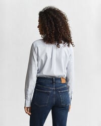 Regular Fit Classic Popeline Hemd mit Streifen