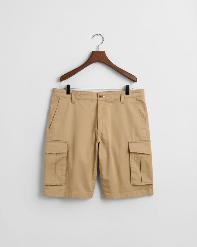Relaxed Fit Cargoshorts aus Twill