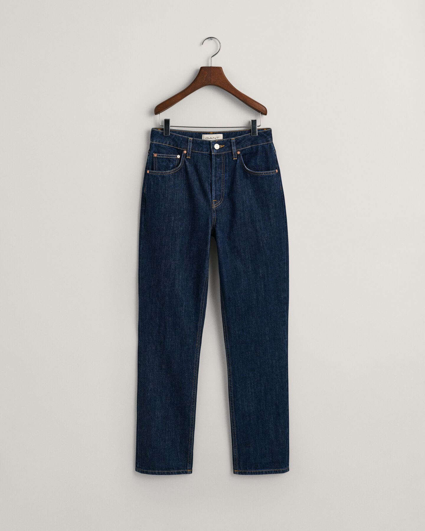 Rigid Jeans mit geradem Bein