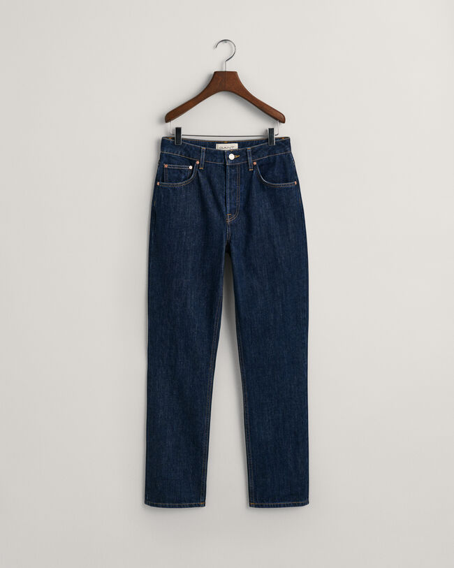 Rigid Jeans mit geradem Bein
