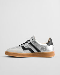 Cuzima Sneaker aus Metallic-Leder