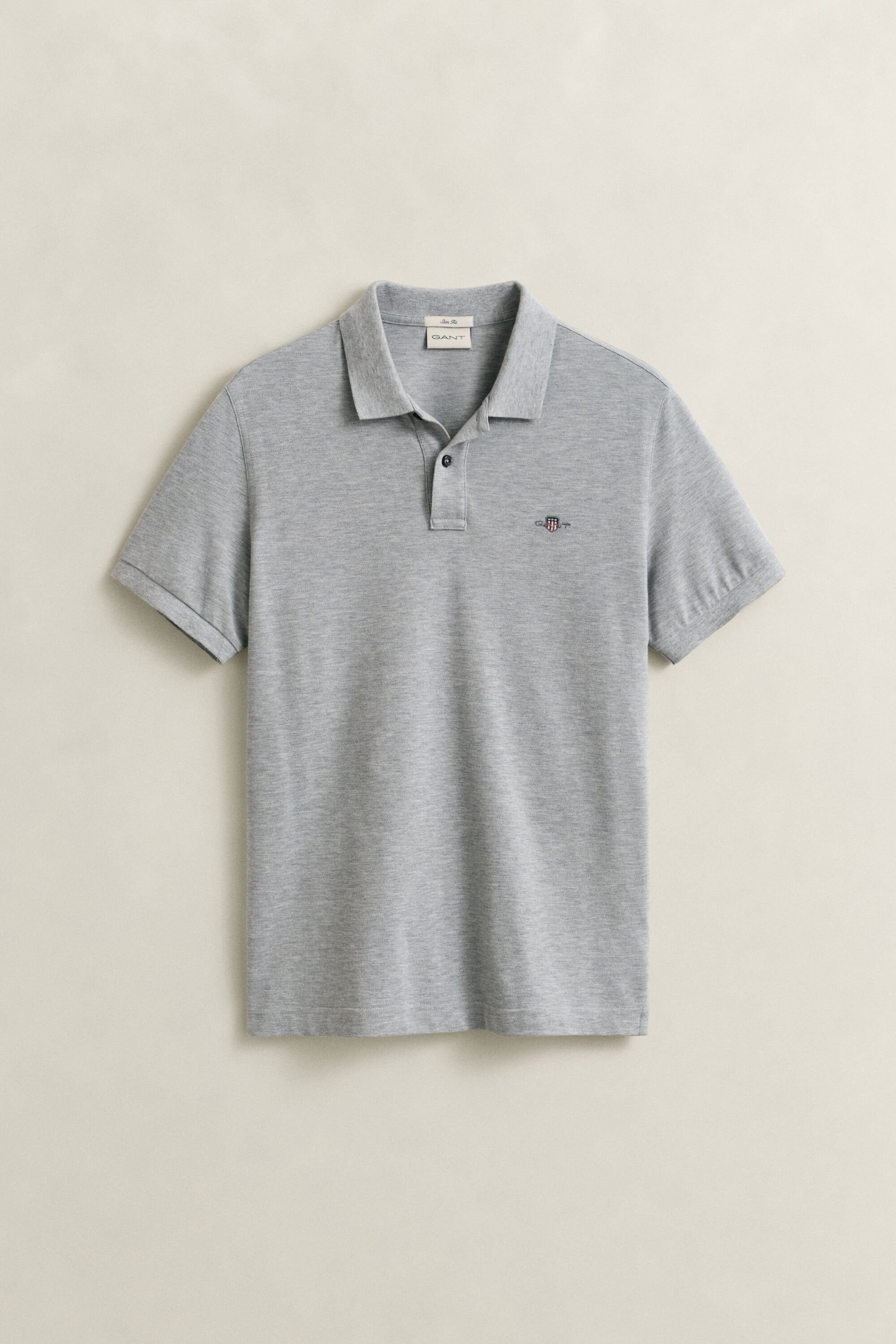 Slim Fit Archive Shield Piqué Poloshirt