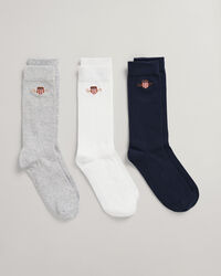 Teen Boys 3er-Pack Archive Shield Socken